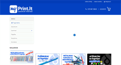 Desktop Screenshot of myprint.lt