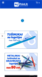 Mobile Screenshot of myprint.lt